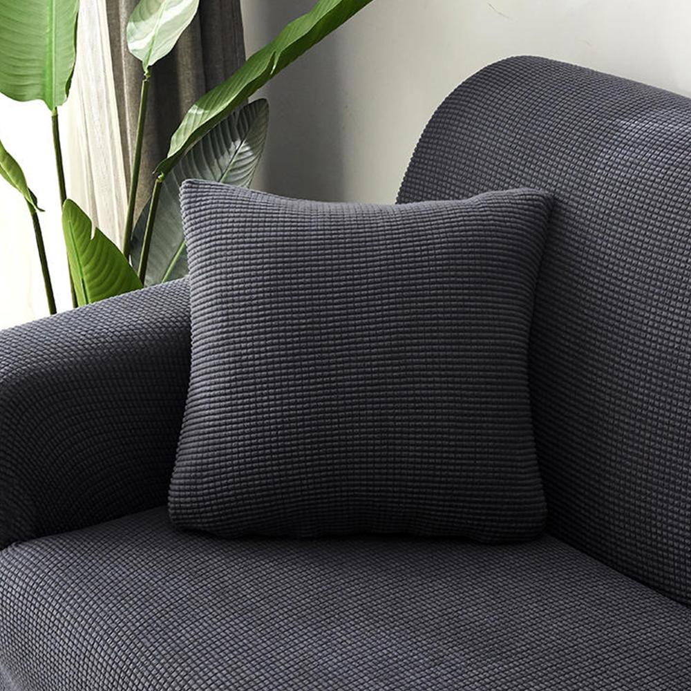 Small Square Pattern Knitted Sofa Cover Full Cover Furniture textiles