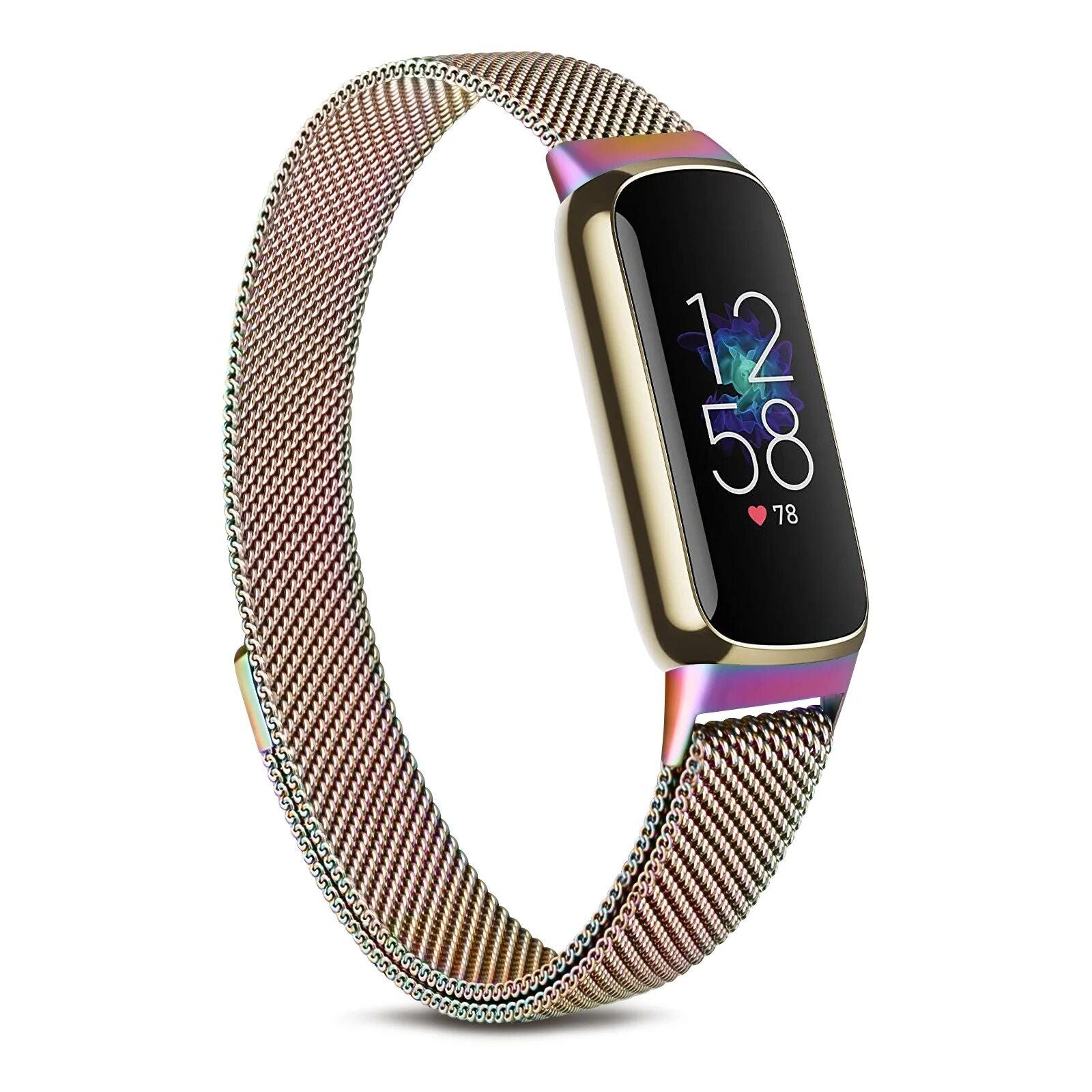 Fitness Enthusiasts' Choice: Magnetic Milanese Sport Strap for Fitbit Luxe