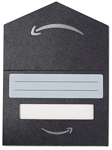 Amazon.com Gift Card for Any Amount in a Mini Envelope (Black)