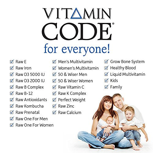 Garden of Life Vitamin Code Whole Food Multivitamin for Men, Fruit & Veggie Blend and Probiotics for Energy, Heart, Prostate Health, 120 Count