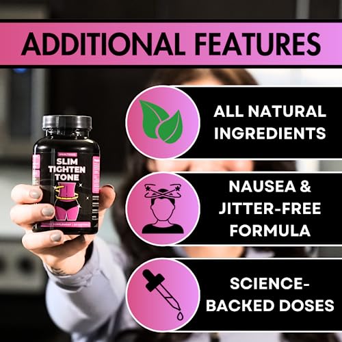 Belly Fat Burner for Women - Lose Stomach Fat, Reduce Bloating, & Avoid Hormonal Weight Gain - Supports Menopause, PMS, & other Hormone Balance Issues - Keto Diet Safe Weight Loss Supplement - 90 Ct