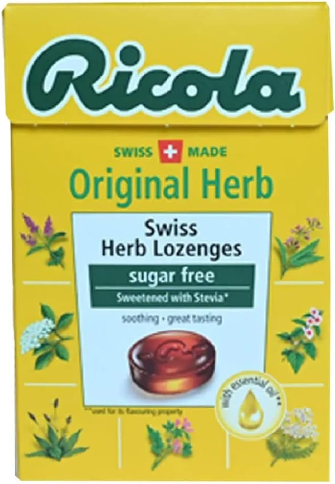 Ricola Original Swiss Herbal Sweets 45 g (Pack of 5)