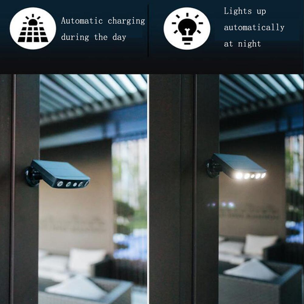 Solar Wall Outdoor Waterproof Imitation Monitoring Sensor Lights SP