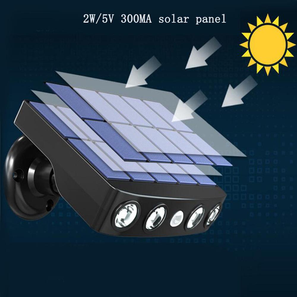 Solar Wall Outdoor Waterproof Imitation Monitoring Sensor Lights SP