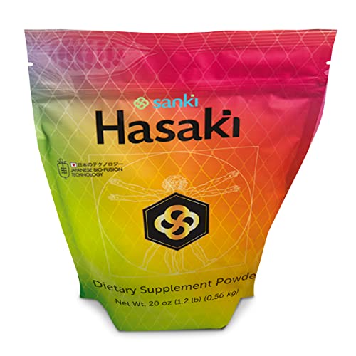 Sanki Global Chocolate Hasaki Dietary Supplements Powder is a Japanese-origin Product for Protecting Gut Health and Nutrition. Net Weight 20 ounces (1.2 pounds), 0.49 ounces of protein per dose