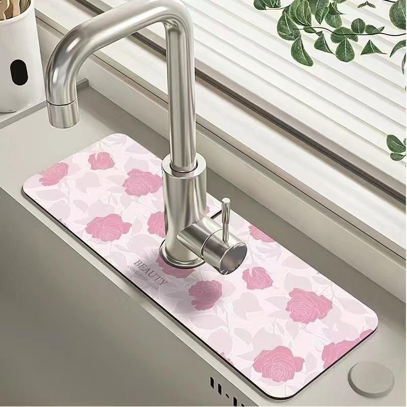 Eco-Friendly Diatomite Kitchen Drying Mat