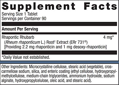 Metagenics Estrovera - Plant Derived Menopause Hot Flash Relief, Formulated with Rhubarb Root Extract to Help Relieve Hot Flashes, Night Sweats and Sleep Disturbances, 90 Tablets, 3 Month Supply