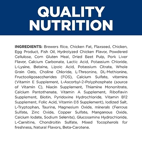 Hill's Prescription Diet k/d Kidney Care + j/d Joint Care Chicken Flavor Dry Dog Food, Veterinary Diet, 8.5 lb. Bag