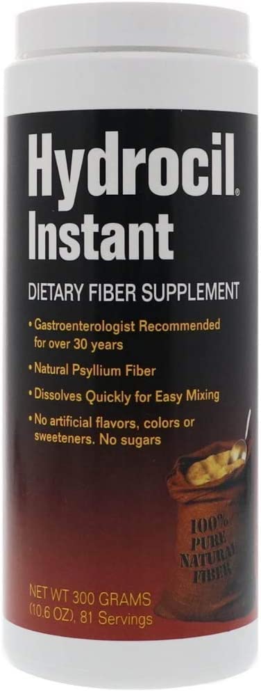 Hydrocil Instant Dietary Fiber Supplement 10.6 oz (Pack of 3)