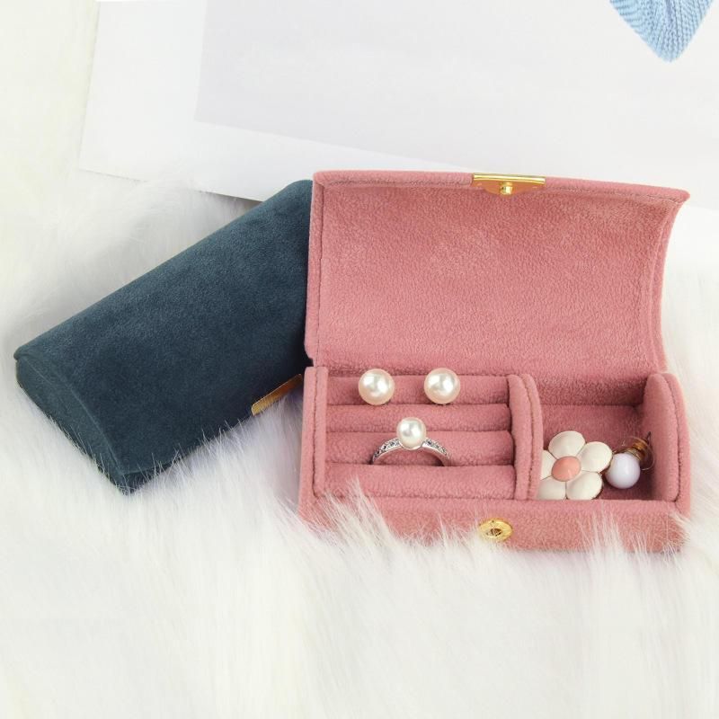 Velvet Travel Jewelry Organizer