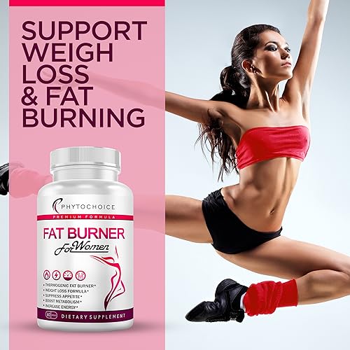 Best Diet Pills that Work Fast for Women-Natural Weight Loss Supplements-Thermogenic Burning for Women-Appetite Suppressant Carbohydrate Blocker Metabolism Booster-Belly Fat Burner