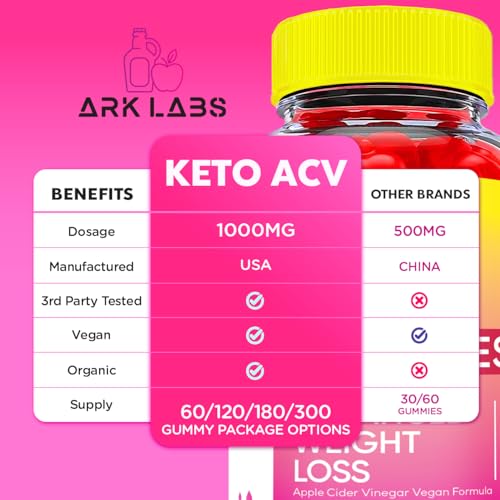 Keto ACV Gummies Advanced Weight Loss, Keto ACV Gummies, Advanced Keto ACV Gummies, ACV Keto Gummies for Weight Loss, Weight Loss Gummies, ACV Supplement Work Fast Women Plus Men (2 Pack)