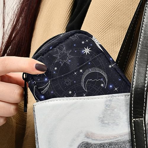 Moon Star Travel Pill Organizer Case Weekly Portable Pill Bag Container 7 Days Pill Box Organizer for Vitamin Fish Oil Travel Family Business