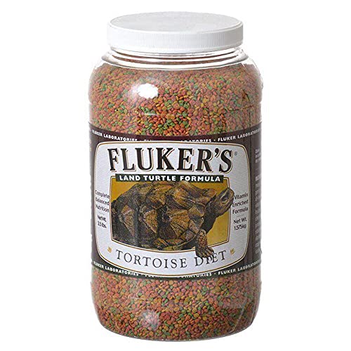 Fluker's Tortoise Diet, Small Pellet Food - Land Turtle Formula, 3.5lbs