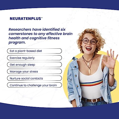 Neuraten Plus Cognitive: Focus & Attention Dietary Supplement