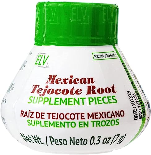 Nutraholics ELV Tejocote Root for Cleanse- Original Design - 1 Bottle (3 Month Treatment) - Most Popular, All-Natural Cleanse Supplement in Mexico