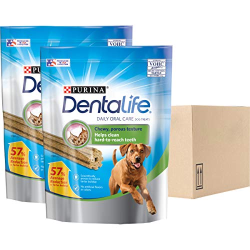 Purina DentaLife Made in USA Facilities Large Dog Dental Chews, Daily