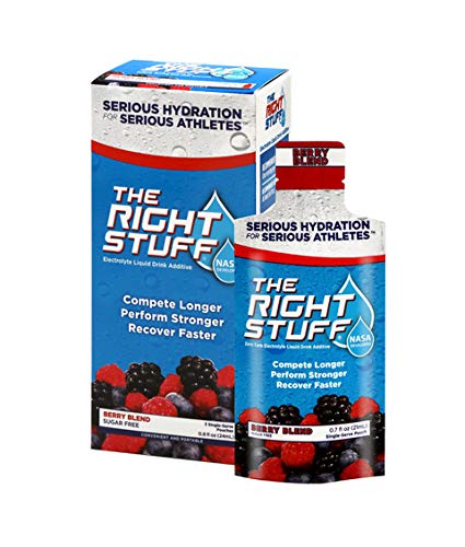 The Right Stuff electrolyte drink additive Std - Retail 3-pouch box - Berry Blend