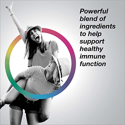 Rainbow Light Immune Support, Vitamin C & Zinc, Counter Attack, Gluten Free, Vegan, Sugar-Free, 3 Targeted Blends For Overall Immune Support, 90 Tablets