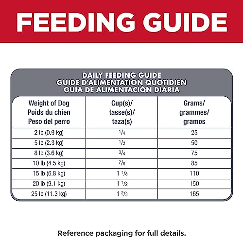 Hill's Science Diet Dry Dog Food, Adult 7+ for Senior Dogs, Small Paws for Small Breeds, Chicken Meal, Barley & Brown Rice Recipe, 4.5 lb. Bag