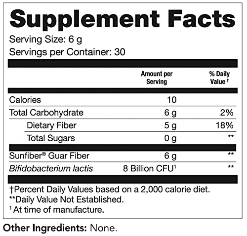 Tomorrow's Nutrition Sunfiber GI - 30 Day Bulk Powder
