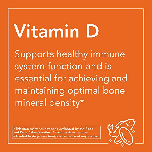 Vitamin D-3, 50 mcg (2,000 IU), 240 Softgels, Now Foods