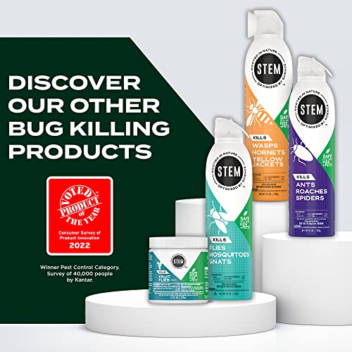 Stem Kills Flies, Mosquitoes And Gnats: Plant-Based Active Ingredient Bug Spray, Botanical Insecticide For Indoor And Outdoor Use; 10 fl oz (Pack Of 1)