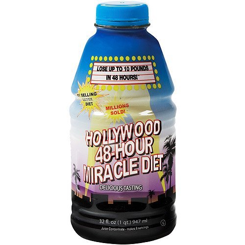 Hollywood 48-Hour Miracle Diet - The Original Juice Cleanse (Pack of 4)