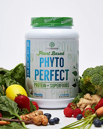 Phyto Perfect Chocolate (2lb) | Vegan Protein Plus Superfoods | Protein Plus Organic Veggies and Organic Fruits