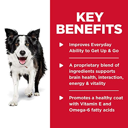 Hill's Science Diet Adult 7+ Senior Vitality Dry Dog Food, 3.5 lb. Bag