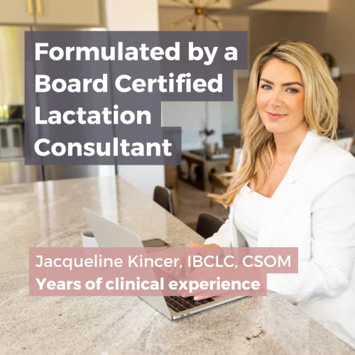 Holistic Lactation® Lactation Flow Formula (60 Servings), Supplement to Support Breastmilk Flow & Milk Supply, Contains Breastfeeding Probiotic and Choline, Lecithin-Free