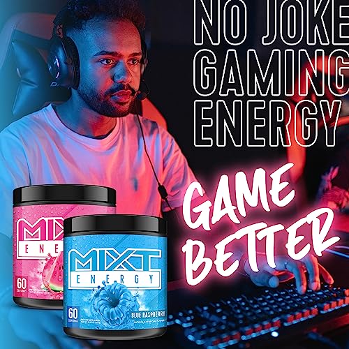 MIXT Energy Supplement, Designed for Energy and Focus, 8 Hour Energy Drink, Awesome Taste, Gaming Energy, Keto Approved (60 Servings, Fresh Lemonade)