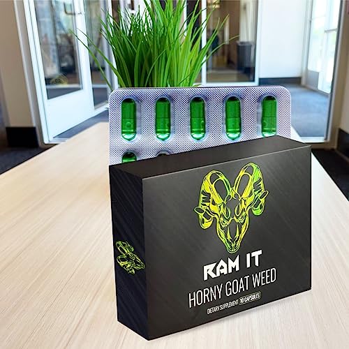 Ram It Horny Goat Weed Capsule for Men - 10 Capsules