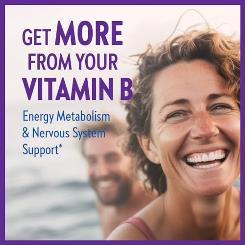 New Chapter Vitamin B Complex – Fermented Coenzyme B Complex Rich in Vitamin B12 + Vitamin B6 + Biotin + Made with Organic Ingredients - 90 ct