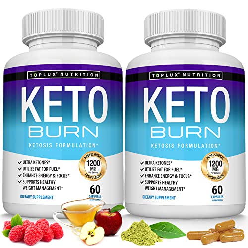 Keto Burn Pills Ketosis - 1200 Mg Ultra Advanced Natural Ketogenic Using Ketone Diet Support Energy Focus Men Women 60 Capsules