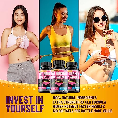 Helix Heal Belly Fat Burner for Women - Lose Stomach Fat w/Softgel Diet Pills for Weight Loss to Reduce Bloating & Avoid Hormonal Weight Gain - Keto Safe Weight Loss & Appetite Suppressant Supplement