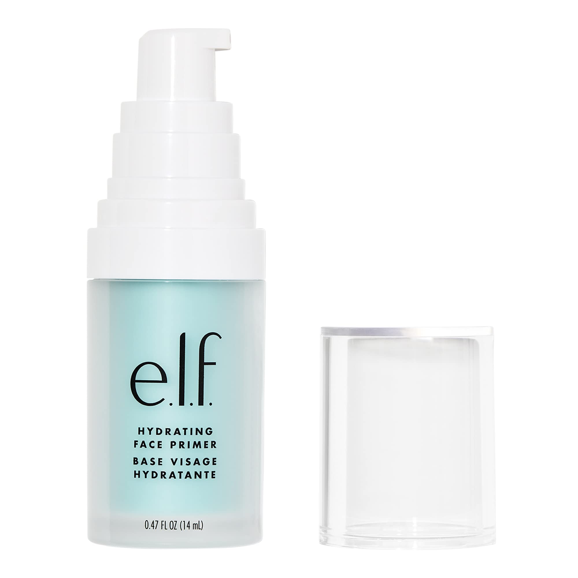 e.l.f. Hydrating Face Primer, Makeup Primer For Flawless, Smooth Skin & Long-Lasting Makeup, Fills In Pores & Fine Lines, Vegan & Cruelty-free, Small