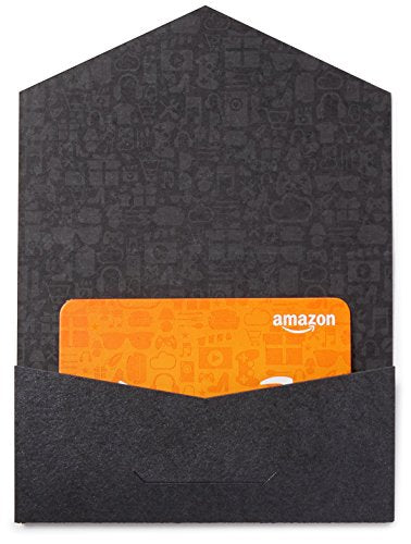 Amazon.com Gift Card for Any Amount in a Mini Envelope (Black)