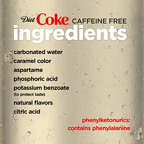 Diet Coke Caffeine Free Diet Coke, (6 Count of 7.5 Fl Oz Cans) 45 Fl Oz