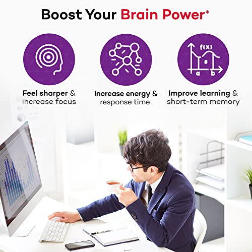 Daiwa Brain Health Plasmalogen Memory Supplement for Better Focus and Cognitive Function - Brain Support Supplement with 50mg of Hokkaido Scallop Oil Plasmalogens (HSOP)