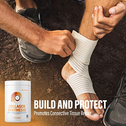 SaltWrap Collagen Synthesis - NSF Certified Collagen Peptides for Joint Recovery with Fortigel & Tendoforte – Supports Tendons, Ligaments, Cartilage, Pre and Post-Exercise Repair