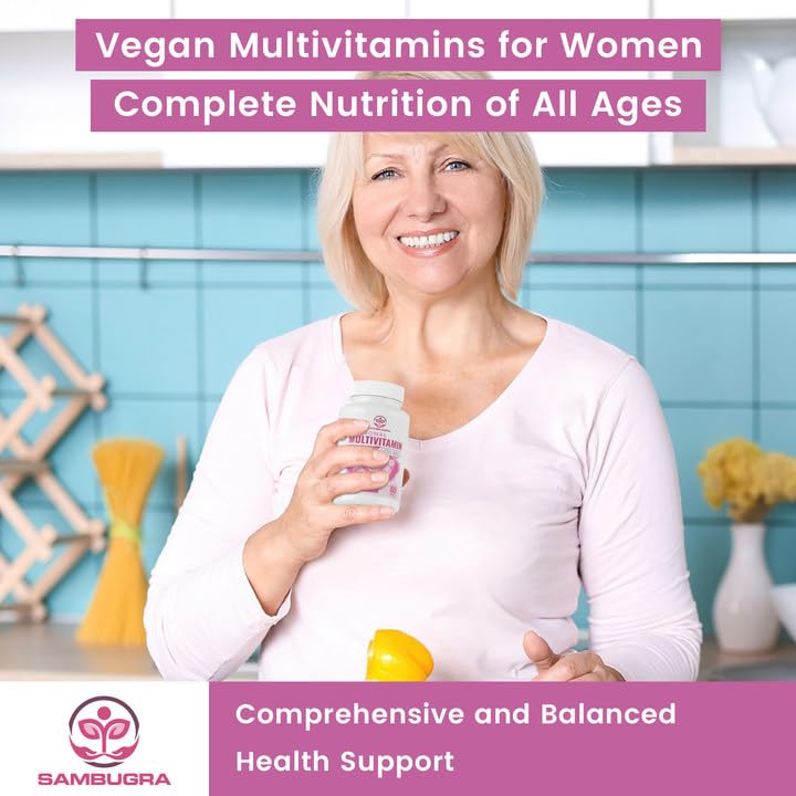 Liposomal Multivitamin for Women 1400MG - Womens Daily Multi Vitamins Supplements with Iron, Vitamin A, C, D, E and B Complex for Immune Health, Hair & Skin Support for Women 18+，60 Vegan Capsules