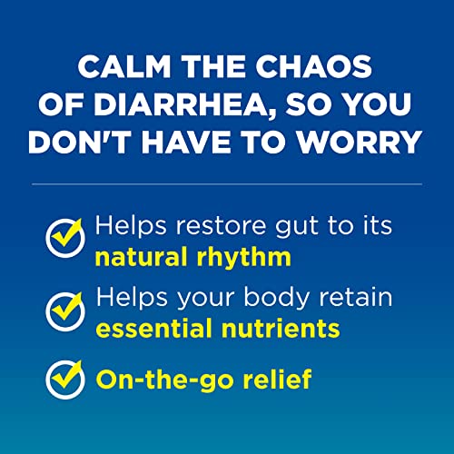 Imodium A-D Diarrhea Relief Caplets with Loperamide Hydrochloride, Anti-Diarrheal Medicine to Help Control Symptoms of Diarrhea Due to Acute, Active & Traveler's Diarrhea, 24 ct.