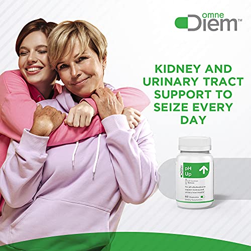 Omne Diem Lit-Control pH Up, 60 Capsules – Dietary Supplement for pH Alkalization to Support Kidney & Urinary Tract Health