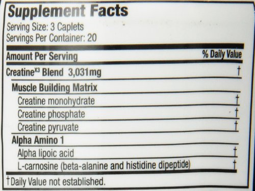 Six Star Creatine Pills Post Workout X3 Creatine Capsules Creatine Monohydrate Blend Muscle Recovery & Muscle Builder for Men & Women Creatine Supplements, 20 Servings