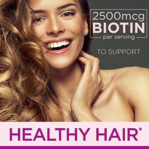 Nature's Bounty Vitamin Biotin Optimal Solutions Hair, Skin and Nails Gummies, 200 Count