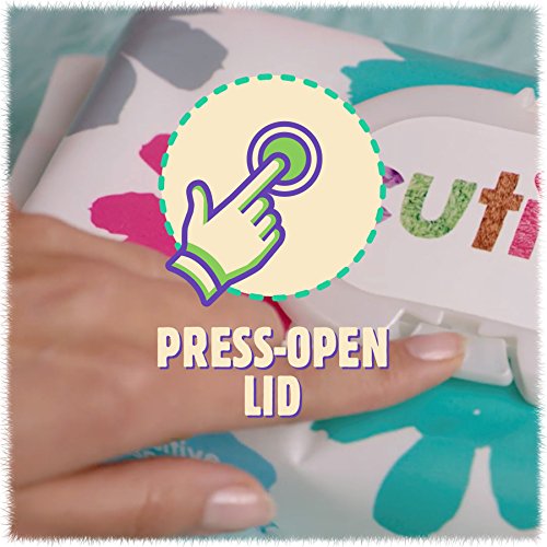 Cuties Complete Care Sensitive Baby Wipes, Unscented, 600 Count