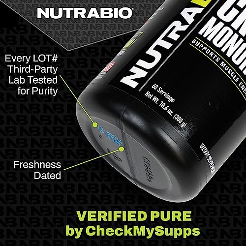 NutraBio 100% Whey Protein Isolate - Complete Amino Acid Profile - 25G of Protein Per Scoop - Soy and Gluten Free - Zero Fillers, Non-GMO, Protein Powder - Blueberry Muffin, 5 Pounds