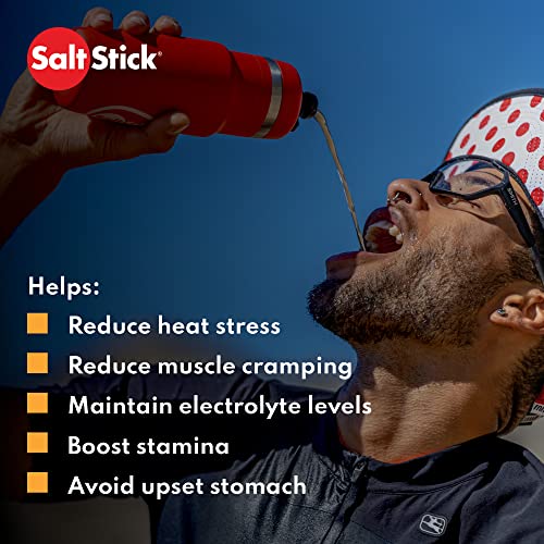 SaltStick DrinkMix Electorlyte Powder No Sugar - Orange - Sugar Free Electrolyte Drink Mix for Hydration, Sports Recovery - Keto Friendly, Non GMO, No Artificial Sweeteners, Vegan - 12 Packets