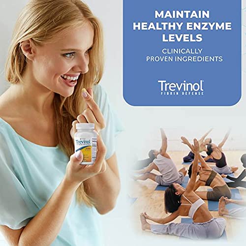 Trevinol® Proteolytic Enzymes Dietary Supplements-300 Capsules - Inflammation, Joint Pain, Flexibility, Mobility - Aids with Digestion, Recovery, Inflammation Response, Muscle and Bone Function